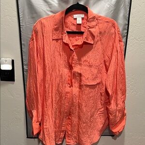 House of Harlow 1960 Coral Fabric